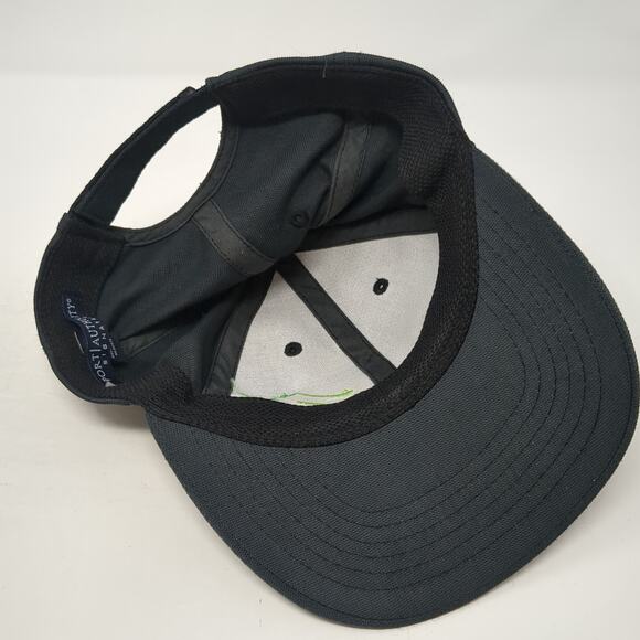 35 Years Strapback Baseball Cap Black One Size 6 Panel Port Authority Signature - Picture 7 of 9